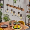 Koyoto Suspension, Boule lumineuse, Suspension Écru, Noir, 5 lumières