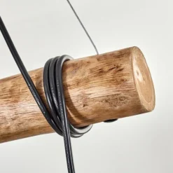 Koyoto Suspension, Boule lumineuse, Suspension Écru, Noir, 5 lumières