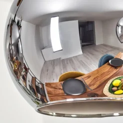 Koyoto Suspension, Boule lumineuse, Suspension Écru, Noir, 5 lumières