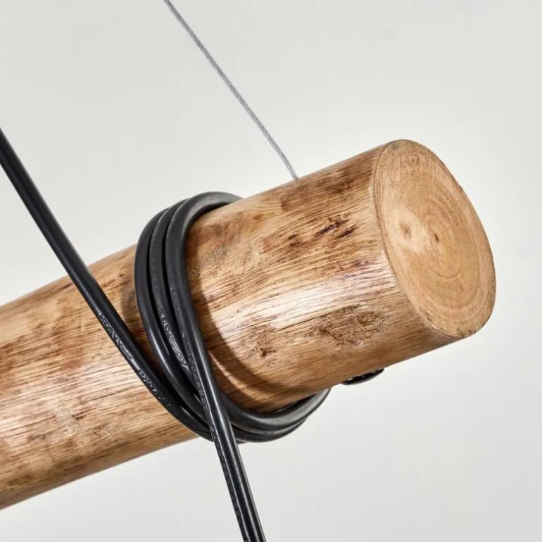 Koyoto Suspension, Boule lumineuse, Suspension Écru, Noir, 5 lumières