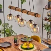 Koyoto Suspension, Boule lumineuse, Suspension Écru, Noir, 5 lumières