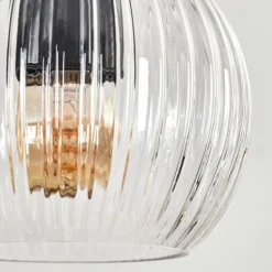 Koyoto Suspension, Boule lumineuse, Suspension Écru, Noir, 5 lumières