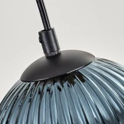 Koyoto Suspension, Boule lumineuse, Suspension Écru, Noir, 5 lumières
