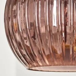 Koyoto Suspension, Boule lumineuse, Suspension Écru, Noir, 5 lumières