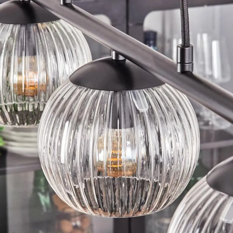 Koyoto Suspension, Boule lumineuse, Suspension Clair, 3 lumières