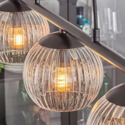 Koyoto Suspension, Boule lumineuse, Suspension Clair, 3 lumières