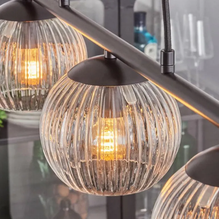 Koyoto Suspension, Boule lumineuse, Suspension Clair, 3 lumières