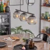 Koyoto Suspension, Boule lumineuse, Suspension Clair, Fumé, 3 lumières