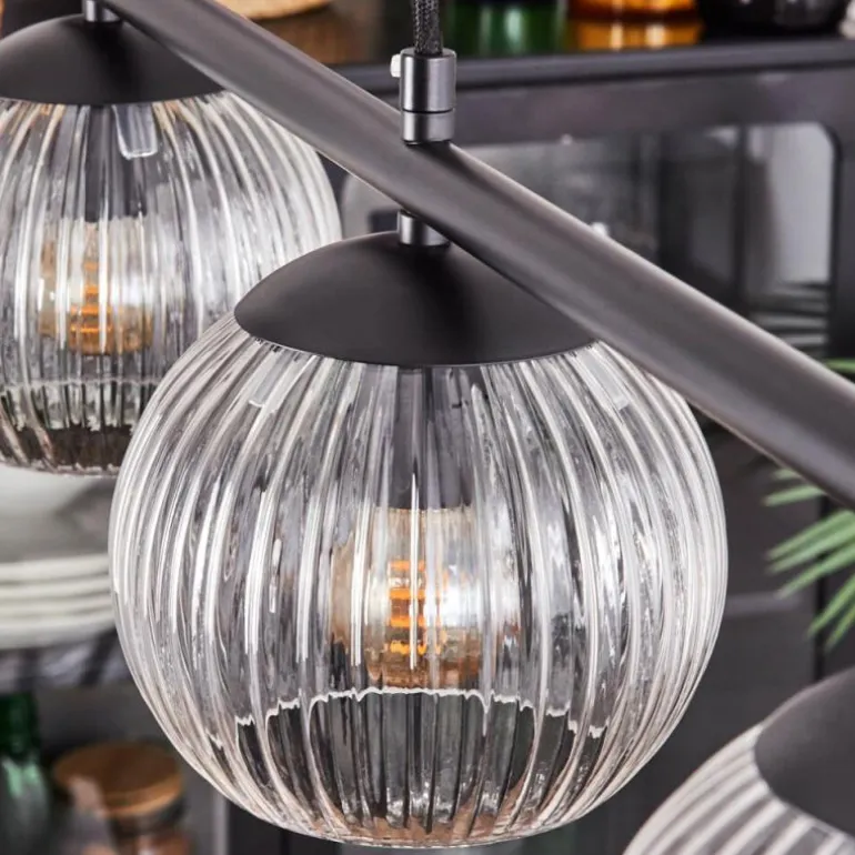 Koyoto Suspension, Boule lumineuse, Suspension Clair, 4 lumières