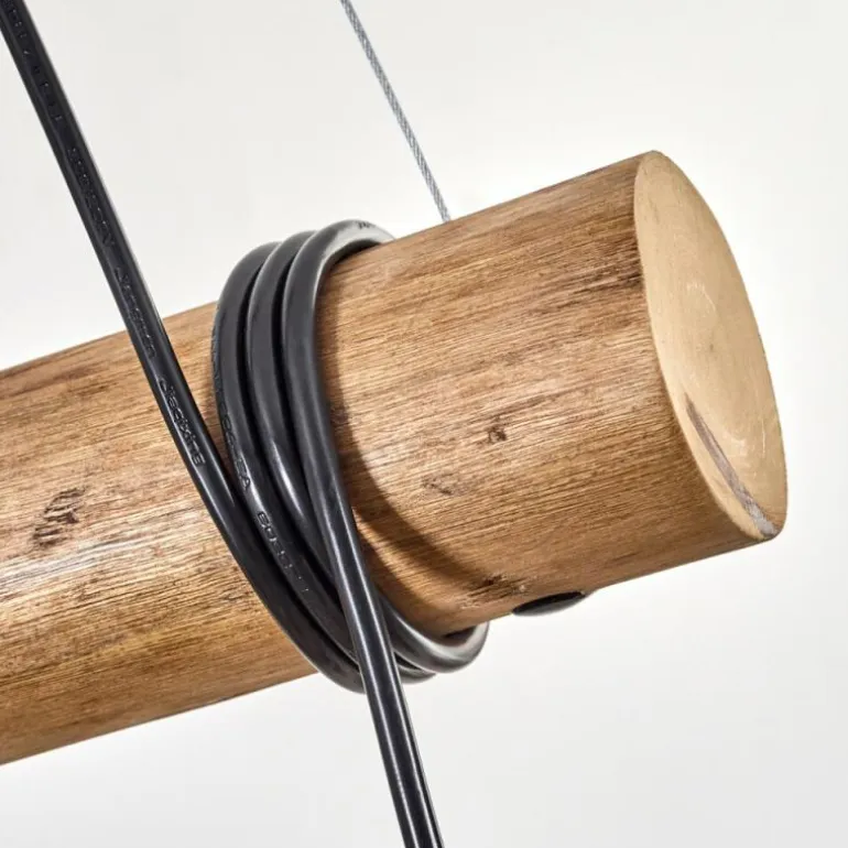 Koyoto Suspension, Boule lumineuse, Suspension Écru, Noir, 3 lumières