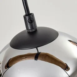 Koyoto Suspension, Boule lumineuse, Suspension Écru, Noir, 3 lumières