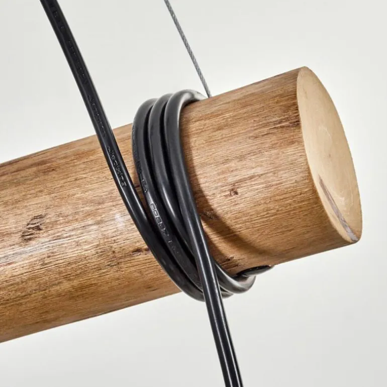 Koyoto Suspension, Boule lumineuse, Suspension Écru, Noir, 3 lumières