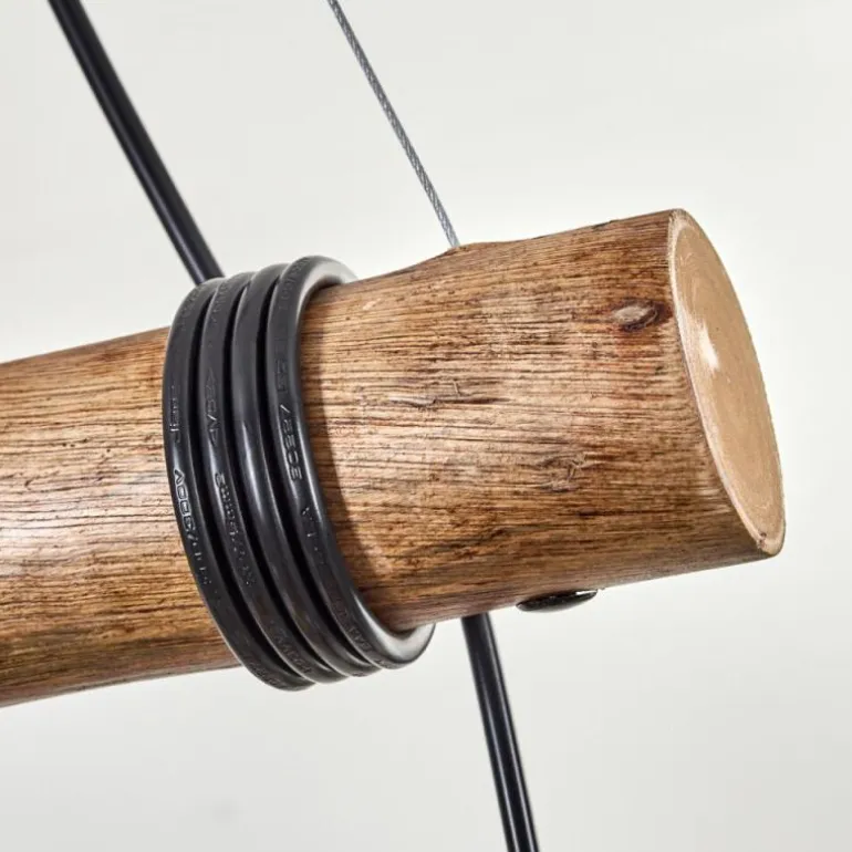 Koyoto Suspension, Boule lumineuse, Suspension Écru, Noir, 4 lumières