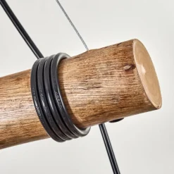 Koyoto Suspension, Boule lumineuse, Suspension Écru, Noir, 4 lumières