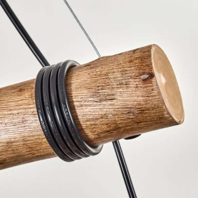 Koyoto Suspension, Boule lumineuse, Suspension Écru, Noir, 4 lumières