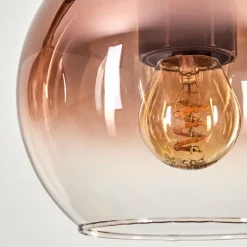 Koyoto Suspension, Boule lumineuse, Suspension Écru, Noir, 4 lumières