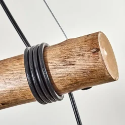 Koyoto Suspension, Boule lumineuse, Suspension Écru, Noir, 4 lumières