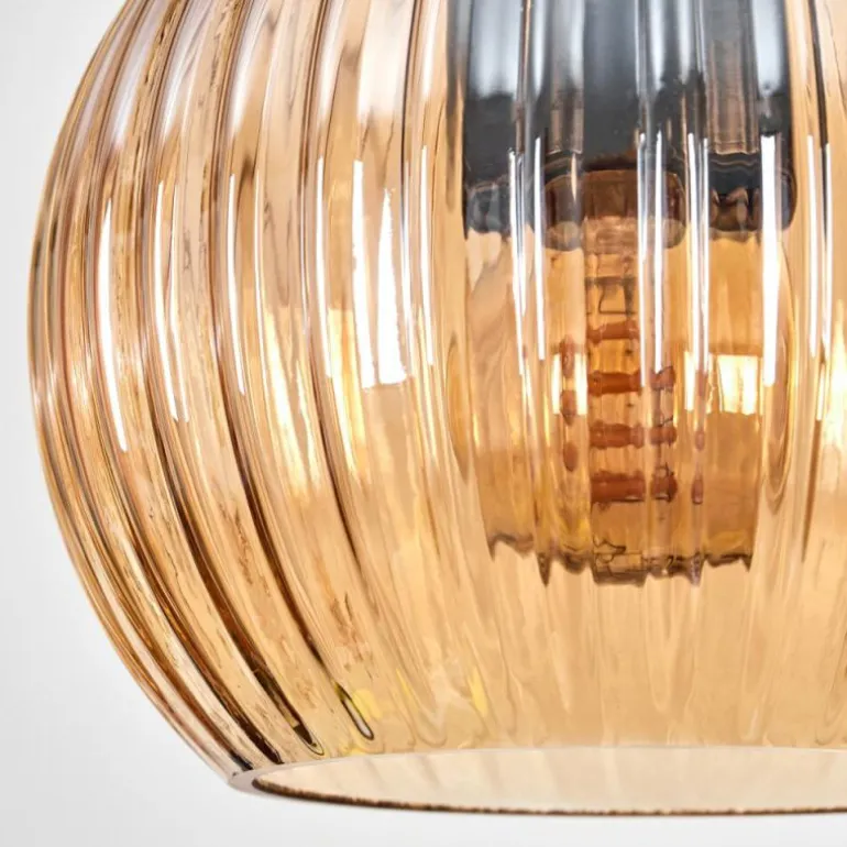 Koyoto Suspension, Boule lumineuse, Suspension Écru, Noir, 3 lumières