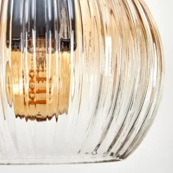 Koyoto Suspension, Boule lumineuse, Suspension Écru, Noir, 3 lumières