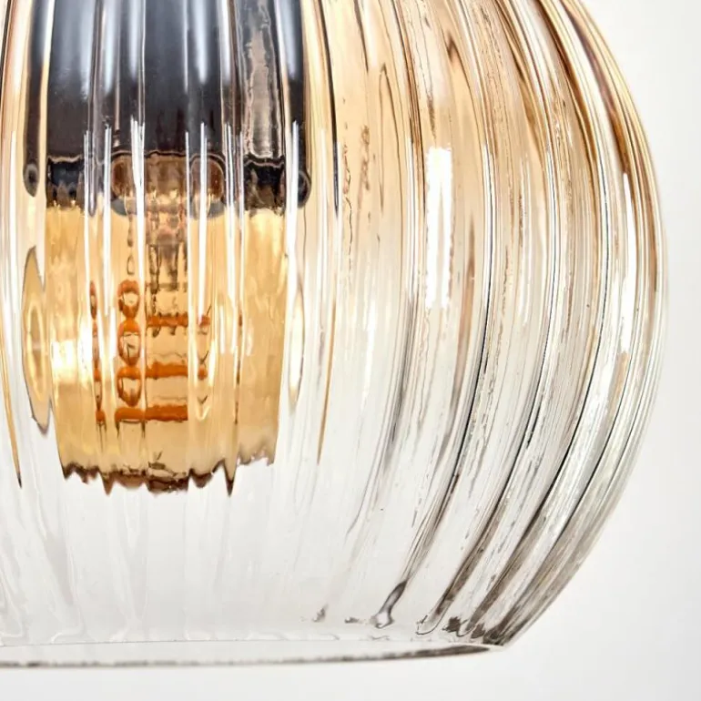 Koyoto Suspension, Boule lumineuse, Suspension Écru, Noir, 3 lumières