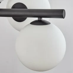 Koyoto Suspension, Boule lumineuse, Suspension Blanc, 8 lumières