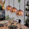 Koyoto Suspension, Boule lumineuse, Suspension Noir, 3 lumières