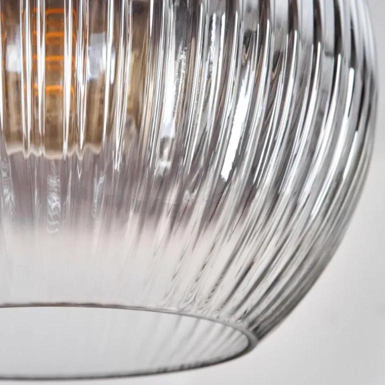 Koyoto Suspension, Boule lumineuse, Suspension 30 cm Noir, 3 lumières