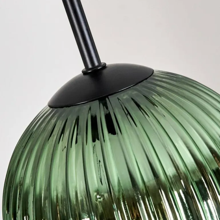 Koyoto Suspension, Boule lumineuse, Suspension Noir, 3 lumières