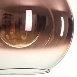Koyoto Suspension, Boule lumineuse, Suspension Or, Noir, 1 lumière