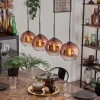 Koyoto Suspension Clair, Cuivré, 4 lumières