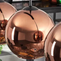 Koyoto Suspension Cuivré, 4 lumières