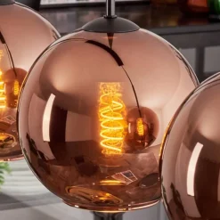 Koyoto Suspension Cuivré, 4 lumières