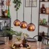 Koyoto Suspension Cuivré, 3 lumières