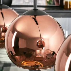 Koyoto Suspension Cuivré, 3 lumières