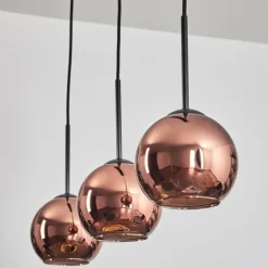 Koyoto Suspension Cuivré, 3 lumières