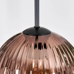 Koyoto Suspension Noir, 3 lumières