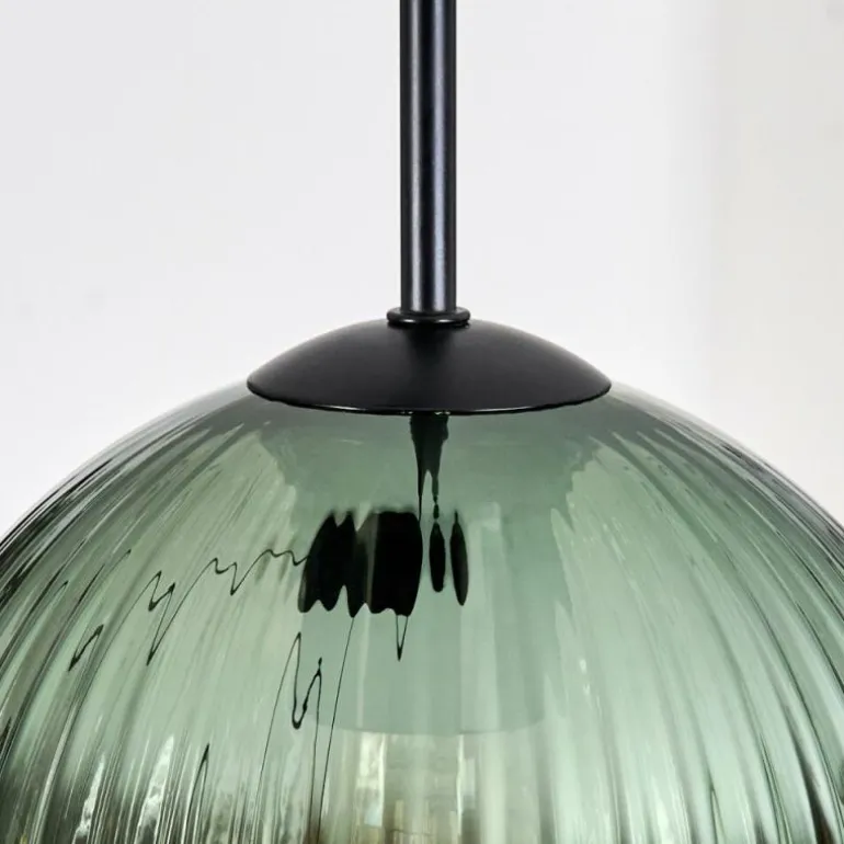 Koyoto Suspension Noir, 3 lumières