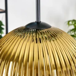 Koyoto Suspension Noir, 3 lumières