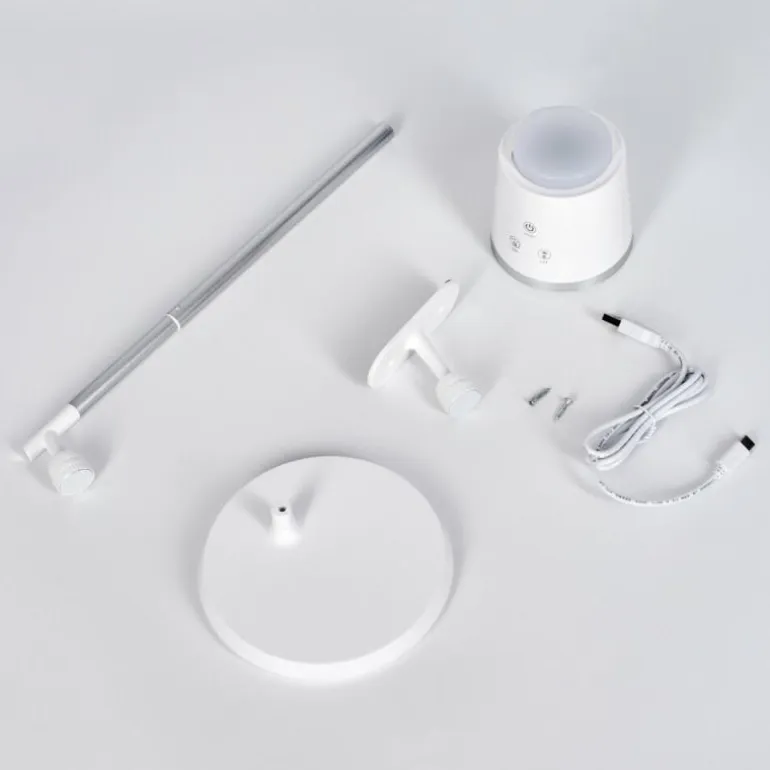 Krumstorp Lampe à poser, Applique murale, Liseuse LED Blanc, 1 lumière