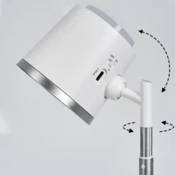 Krumstorp Lampe à poser, Applique murale, Liseuse LED Blanc, 1 lumière