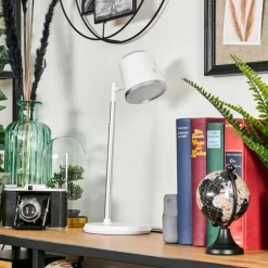 Krumstorp Lampe à poser, Applique murale, Liseuse LED Blanc, 1 lumière