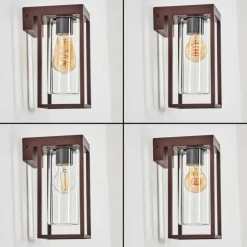 Lagarelhos Lampe murale d´extérieur Rouille, 1 lumière