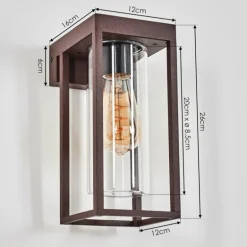 Lagarelhos Lampe murale d´extérieur Rouille, 1 lumière