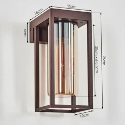 Lagarelhos Lampe murale d´extérieur Rouille, 1 lumière