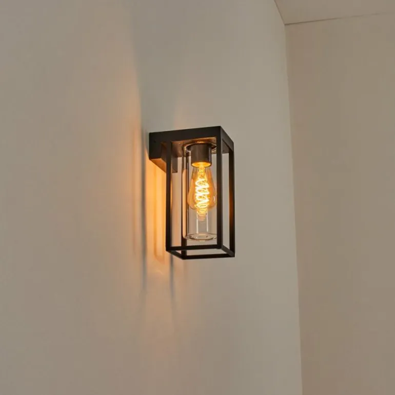 Lagarelhos Luminaire extérieur, Lampe murale d´extérieur Noir, 1 lumière