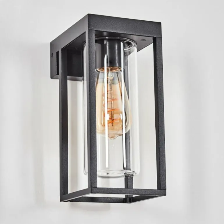 Lagarelhos Luminaire extérieur, Lampe murale d´extérieur Noir, 1 lumière