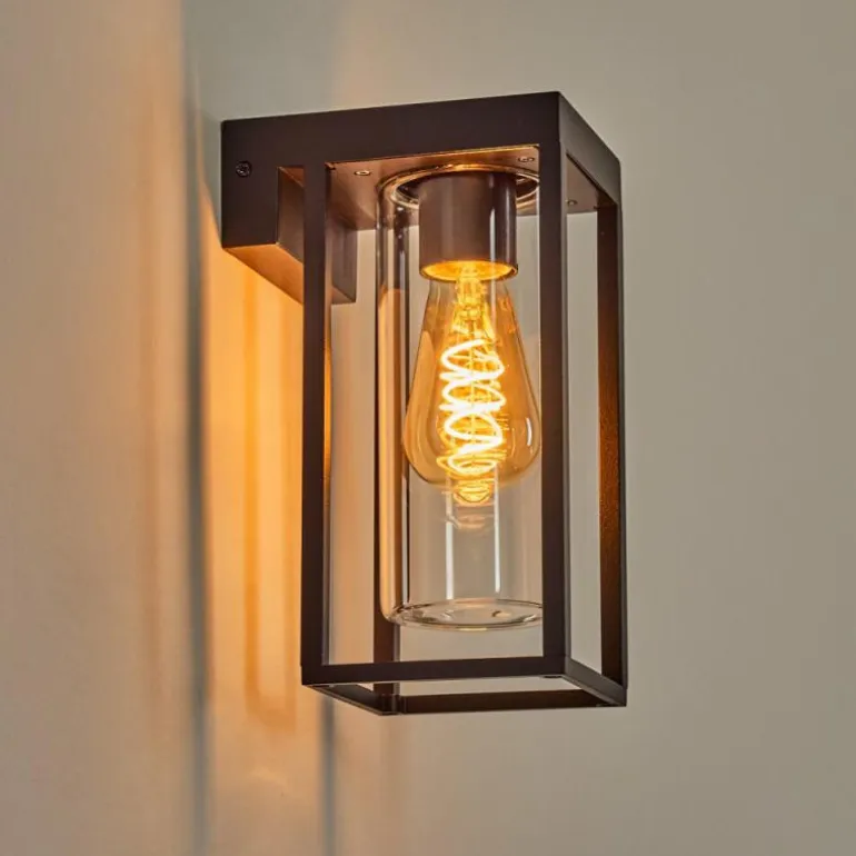 Lagarelhos Luminaire extérieur, Lampe murale d´extérieur Noir, 1 lumière