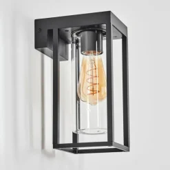 Lagarelhos Luminaire extérieur, Lampe murale d´extérieur Noir, 1 lumière