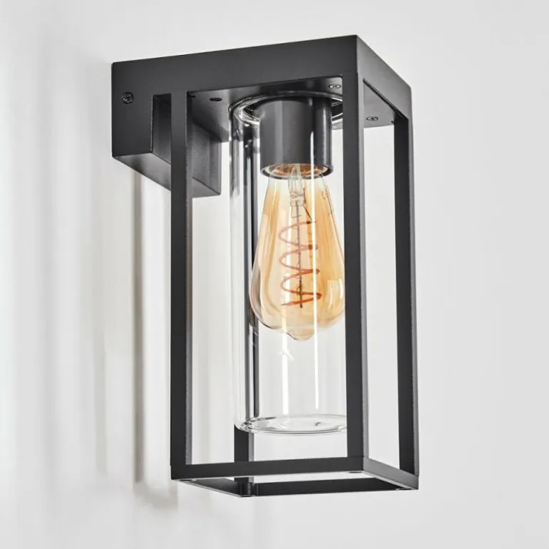Lagarelhos Luminaire extérieur, Lampe murale d´extérieur Noir, 1 lumière