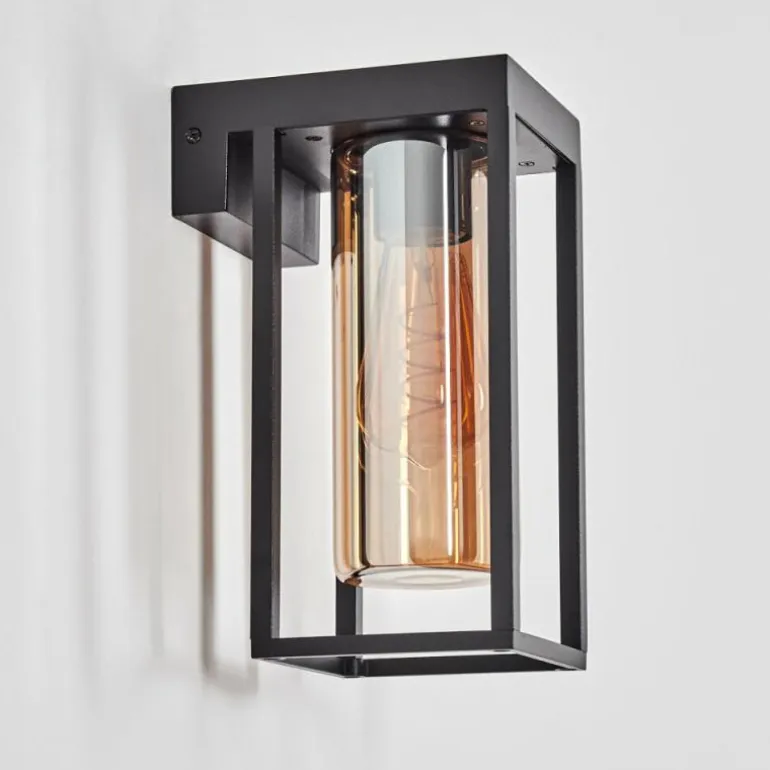 Lagarelhos Luminaire extérieur, Lampe murale d´extérieur Noir, 1 lumière